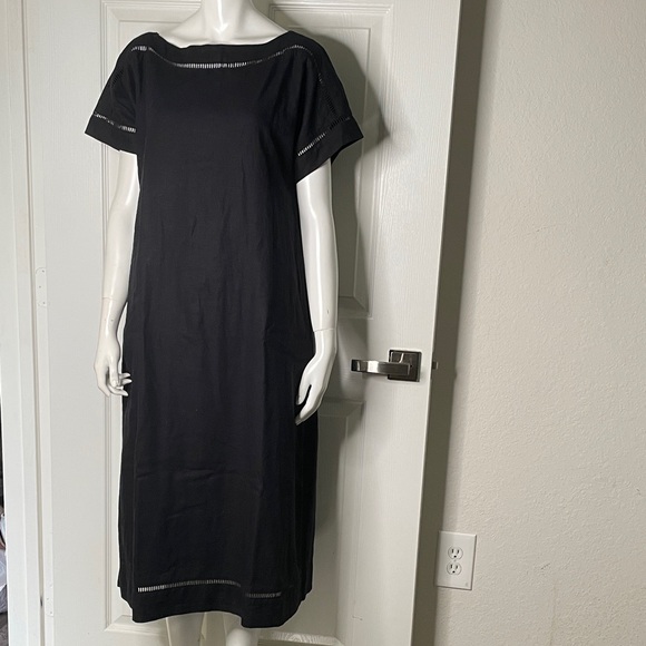 Ann Taylor Dresses & Skirts - NWT Ann Taylor Linen Blend Short Sleeve Midi Dress